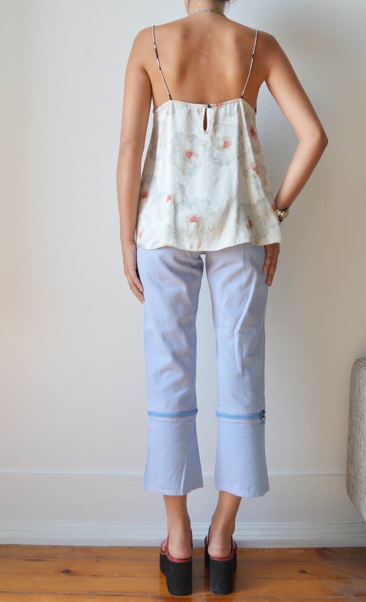 Vintage Miu Miu Blue Trousers