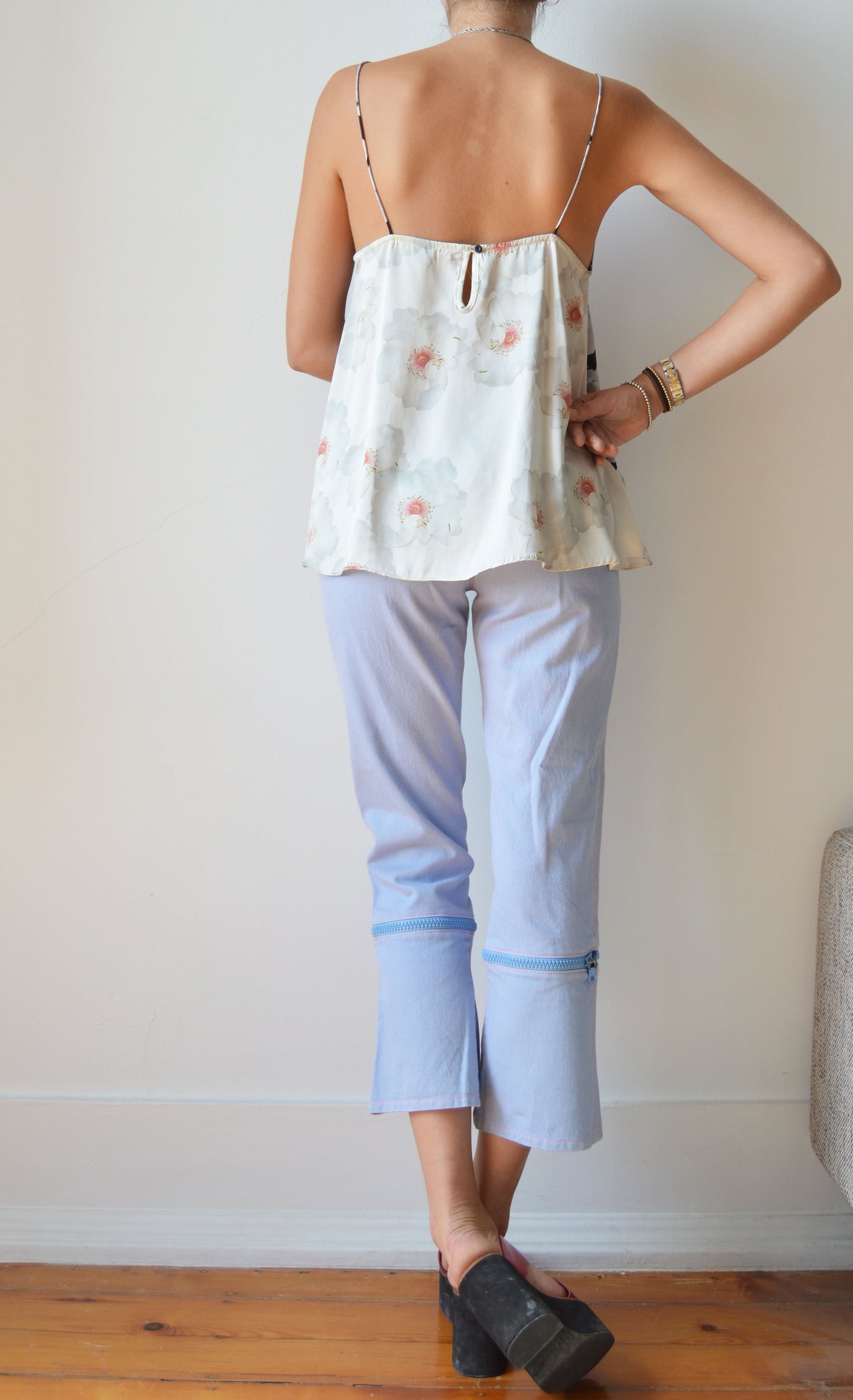 Vintage Miu Miu Blue Trousers