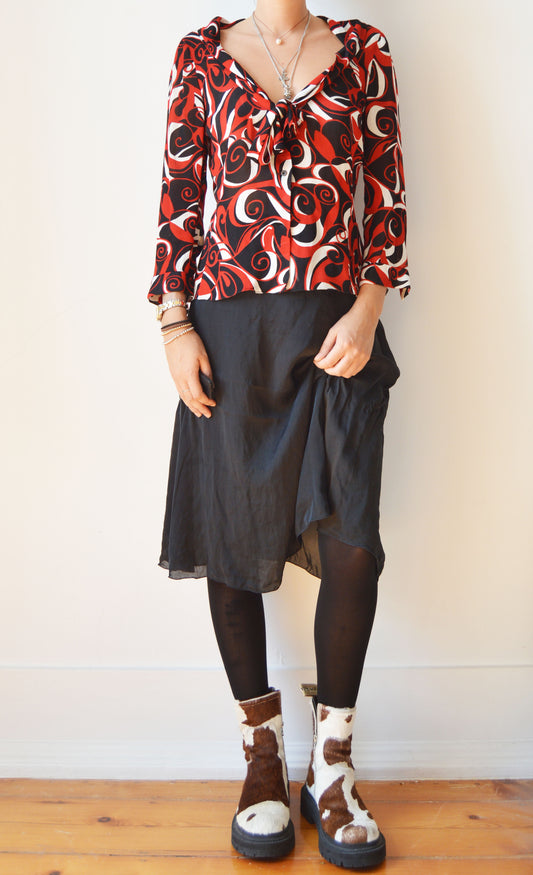 Vintage Miu Miu F/W 2000 Psychedelic Print Shirt