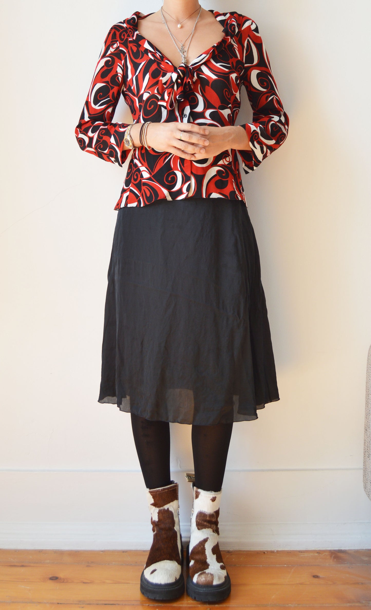 Vintage Miu Miu F/W 2000 Psychedelic Print Shirt
