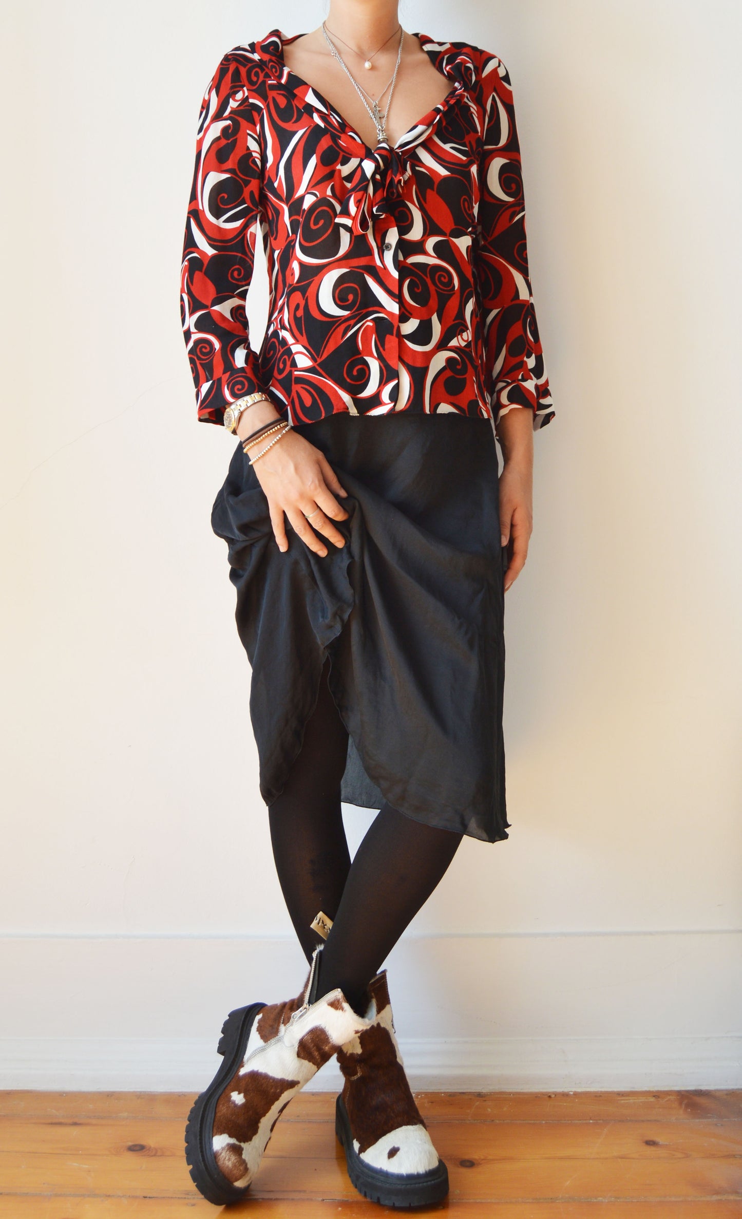 Vintage Miu Miu F/W 2000 Psychedelic Print Shirt