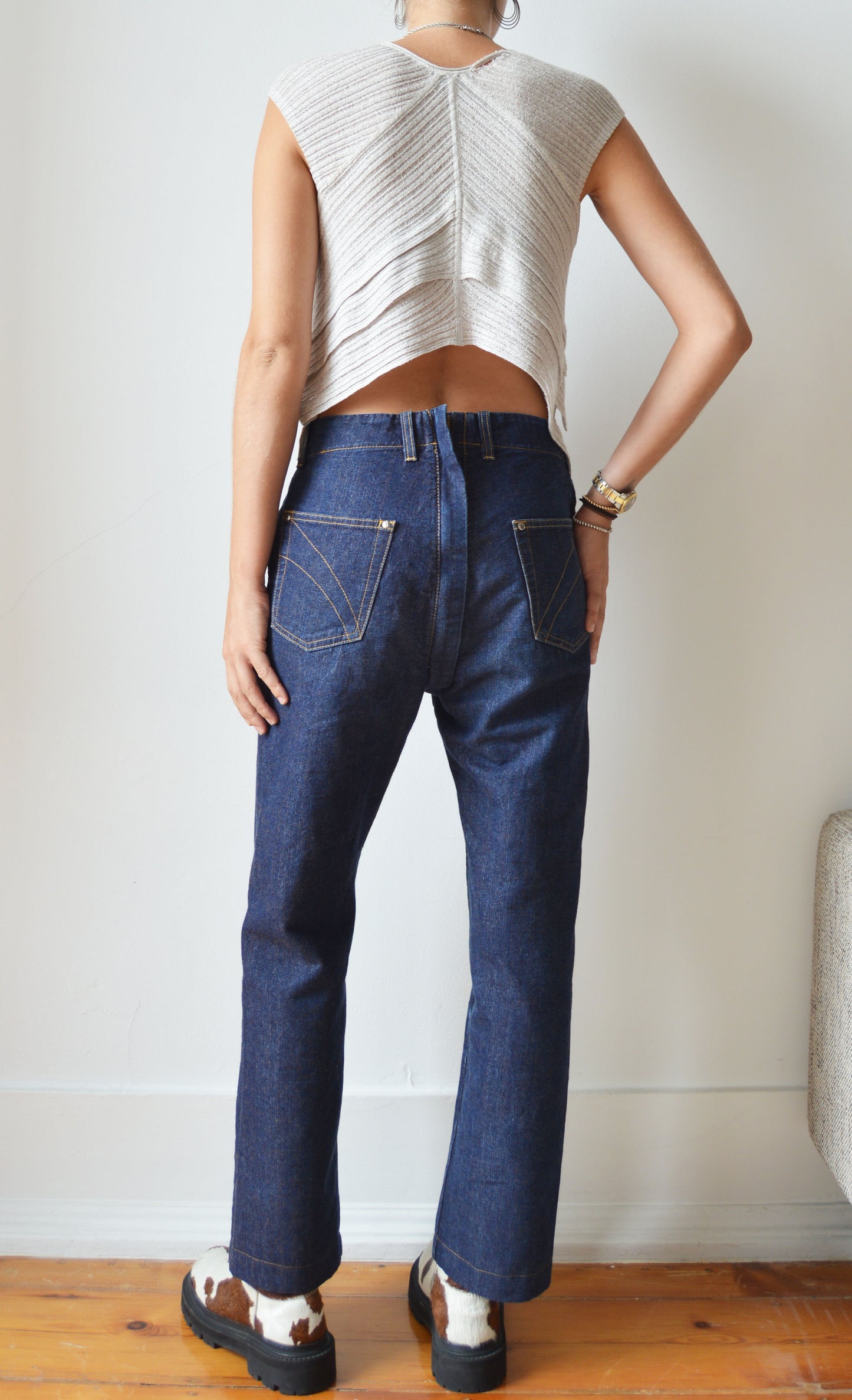 vintage vivienne westwood anglomania zipper jeans