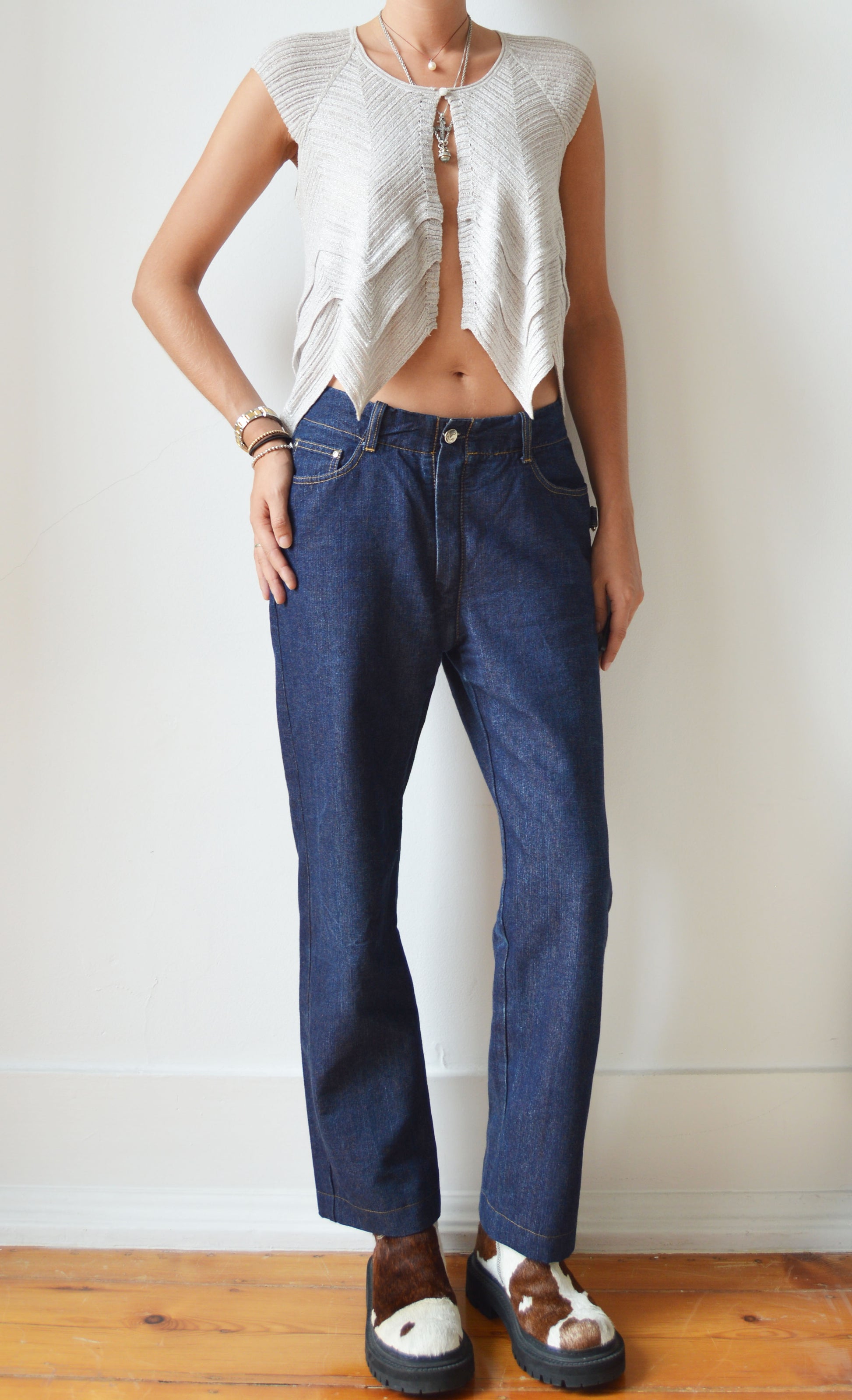 vintage vivienne westwood anglomania zipper jeans