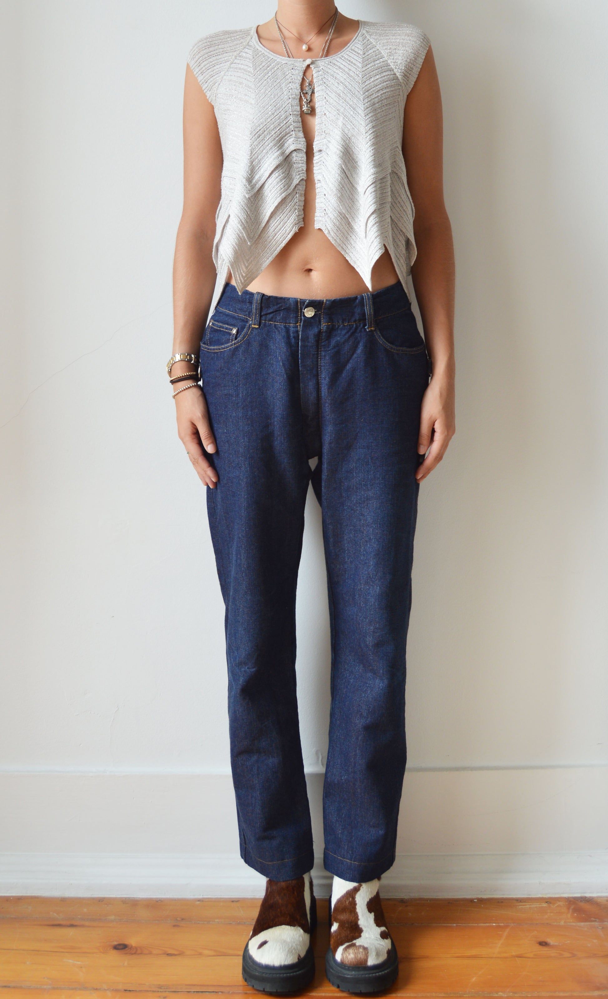 vintage vivienne westwood anglomania zipper jeans