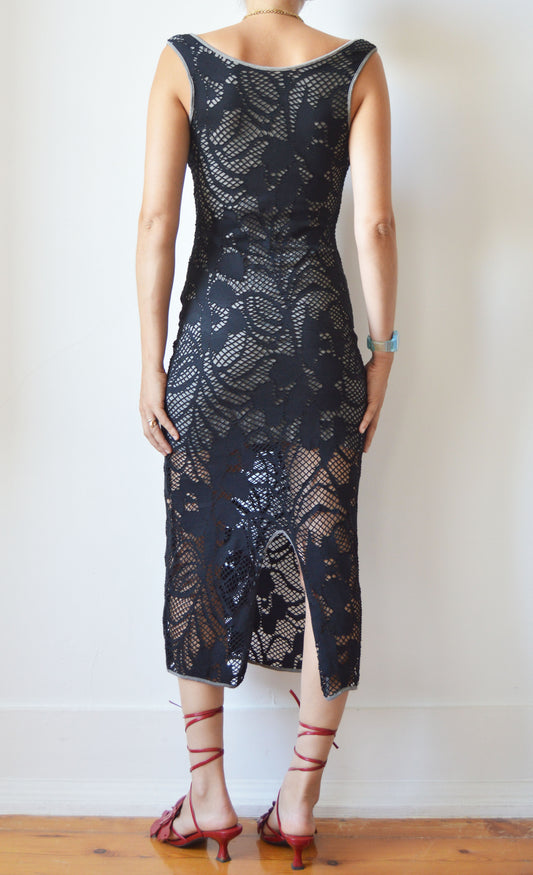 Vivienne Westwood Anglomania Lace Overlay Dress