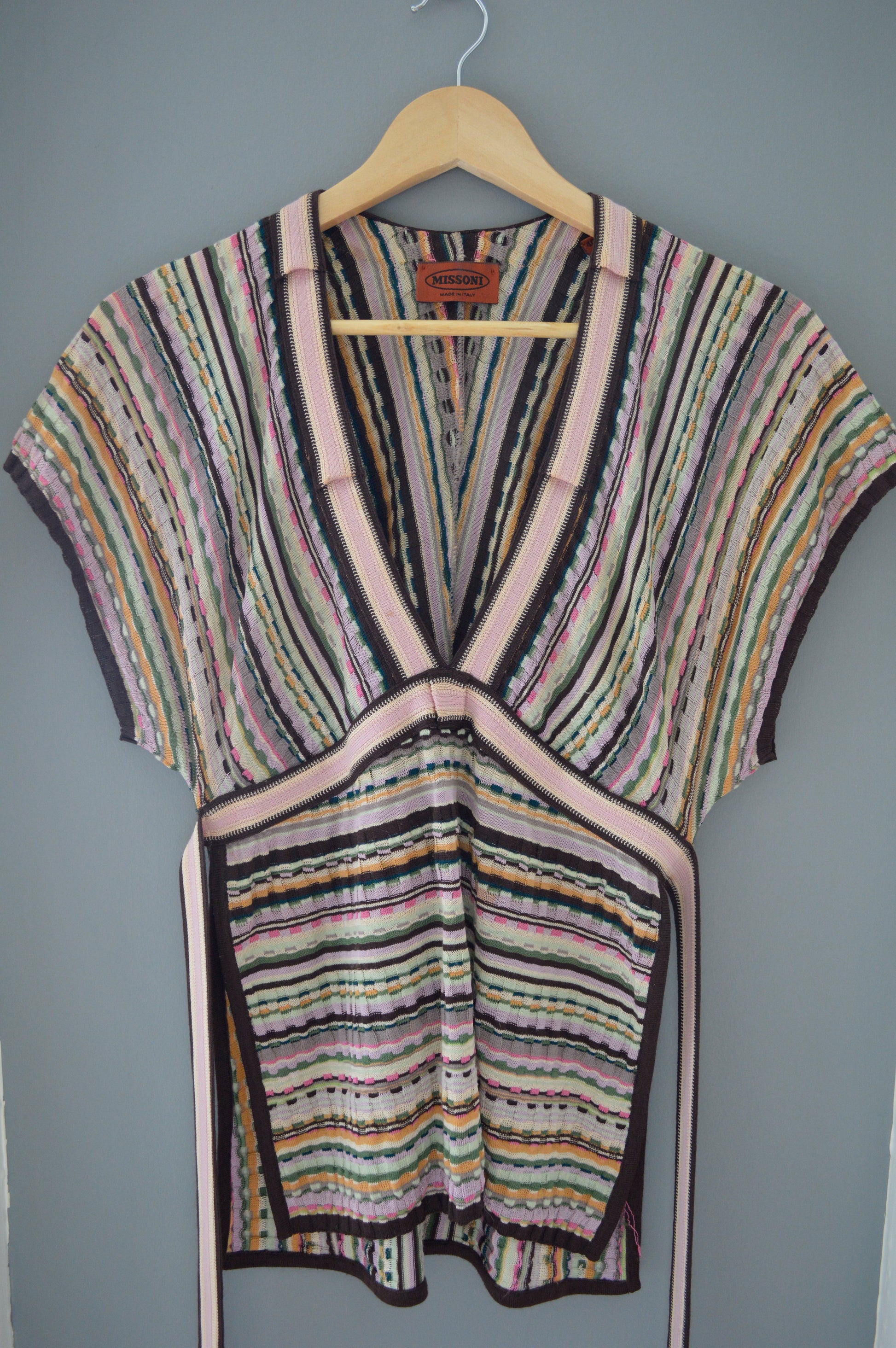 Vintage Missoni Jumper with Ties