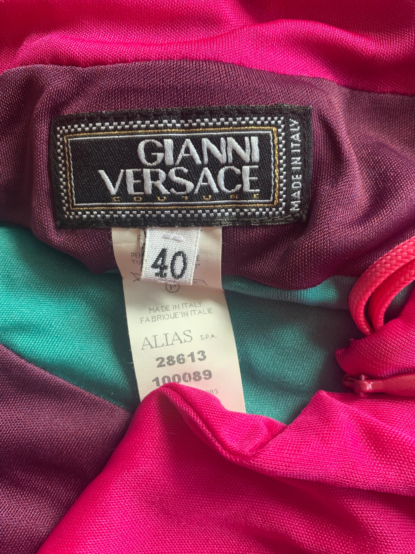 Vintage Gianni Versace Couture S/S 2003 Tank Top