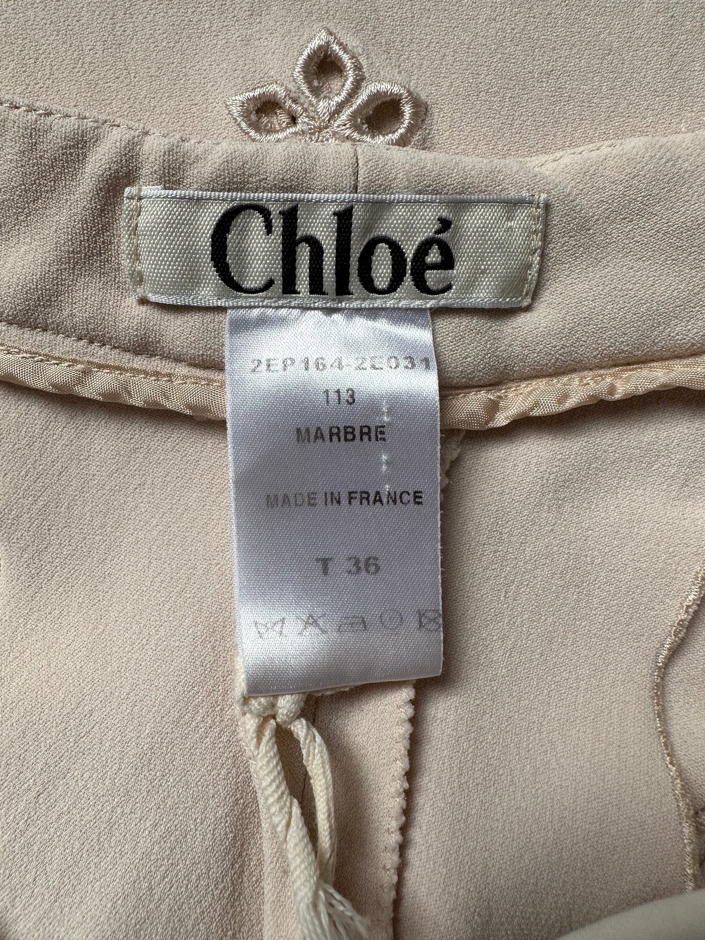 Vintage Chloé Cut Out Trousers