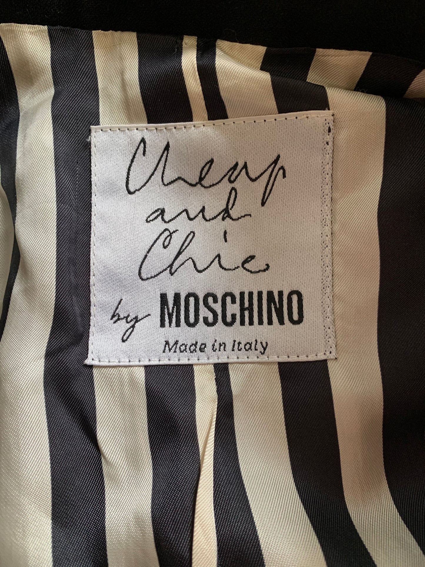 Vintage Moschino Cheap & Chic Wool Jacket