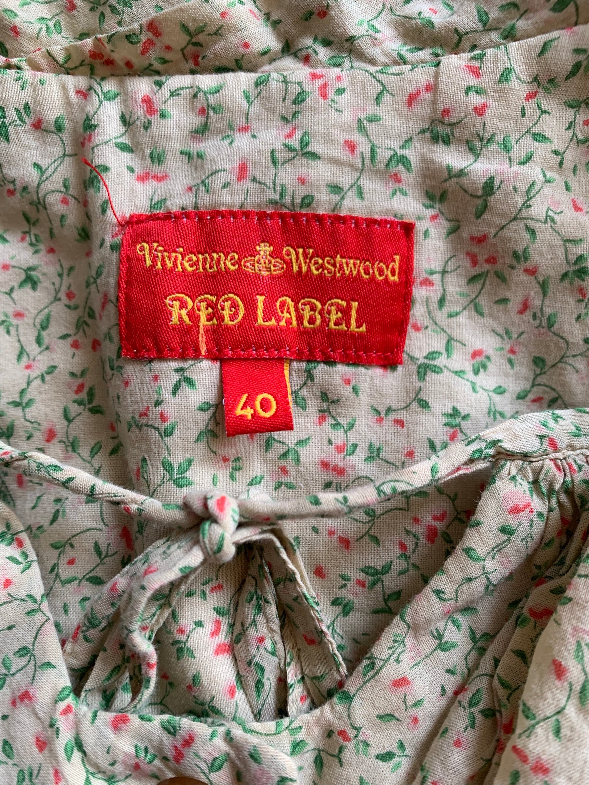 Vivienne Westwood Red Label Floral Blouse