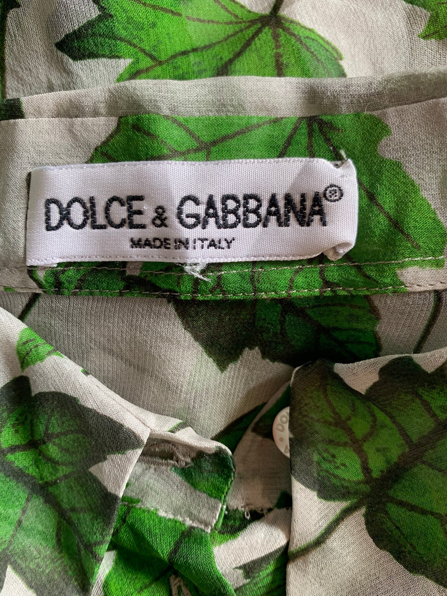 Dolce & Gabbana S/S 1997 Silk Shirt