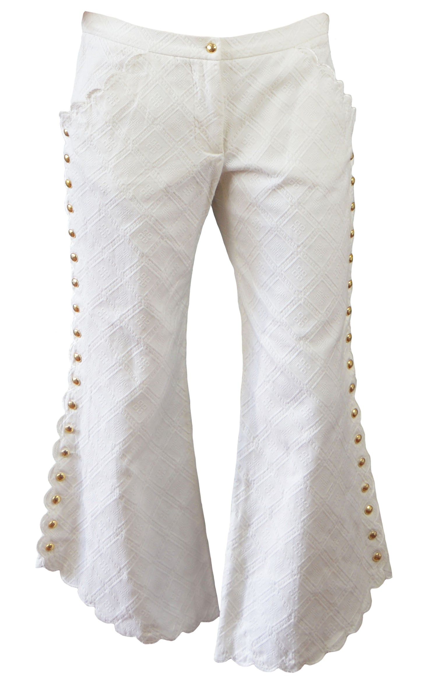 Chloé S/S 2002 White Trousers