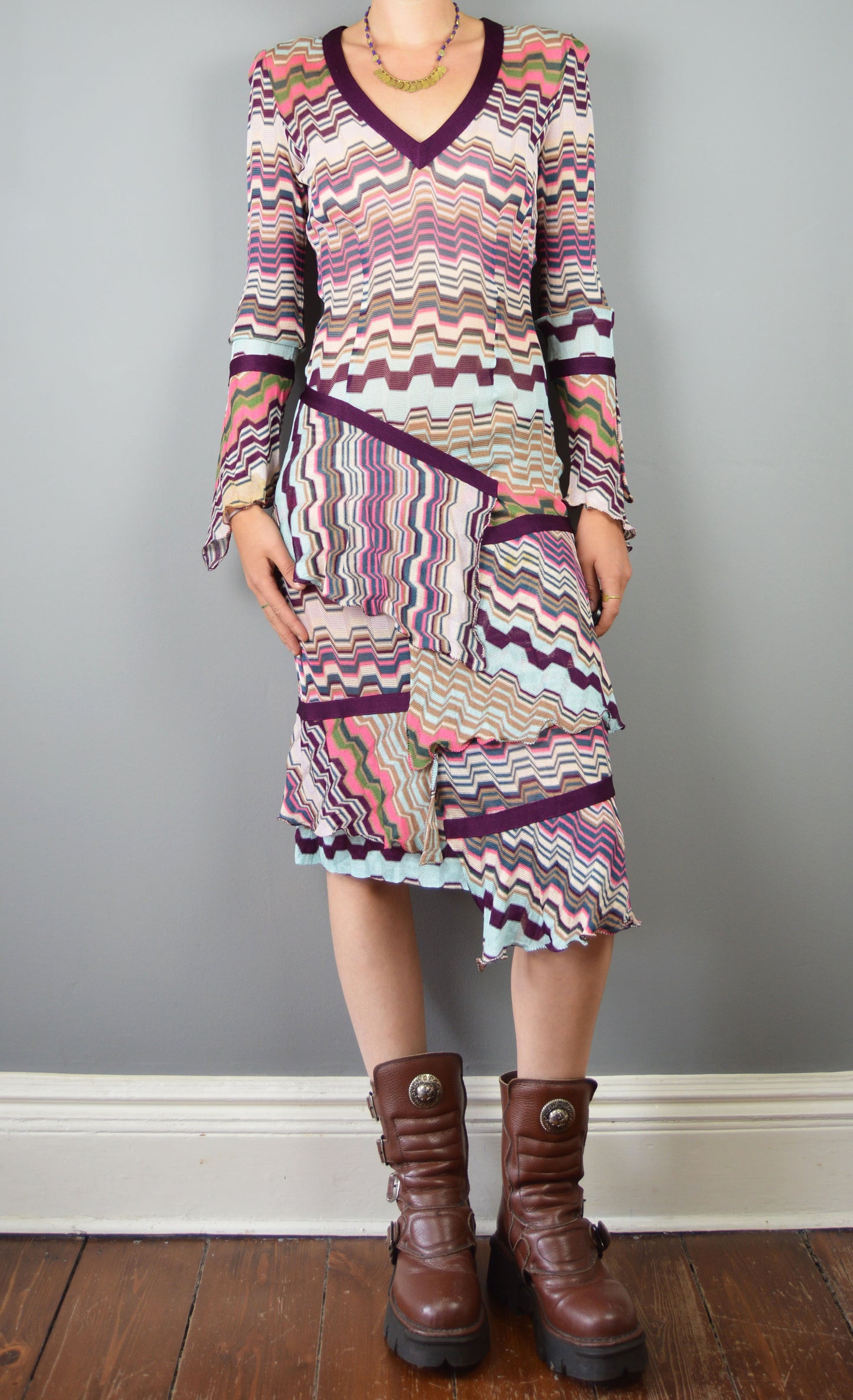 Missoni Multicolour Knitted Dress