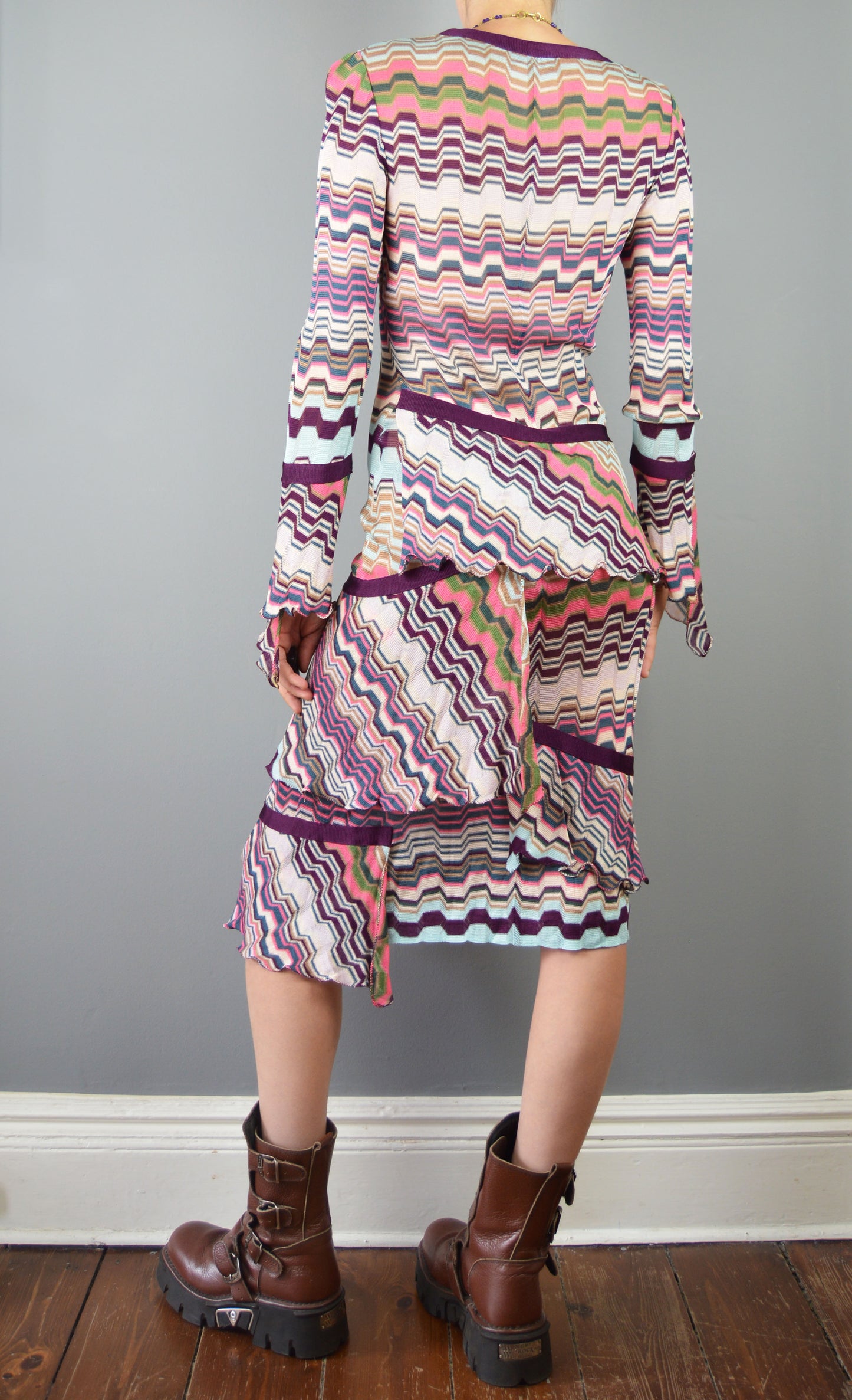 Missoni Multicolour Knitted Dress