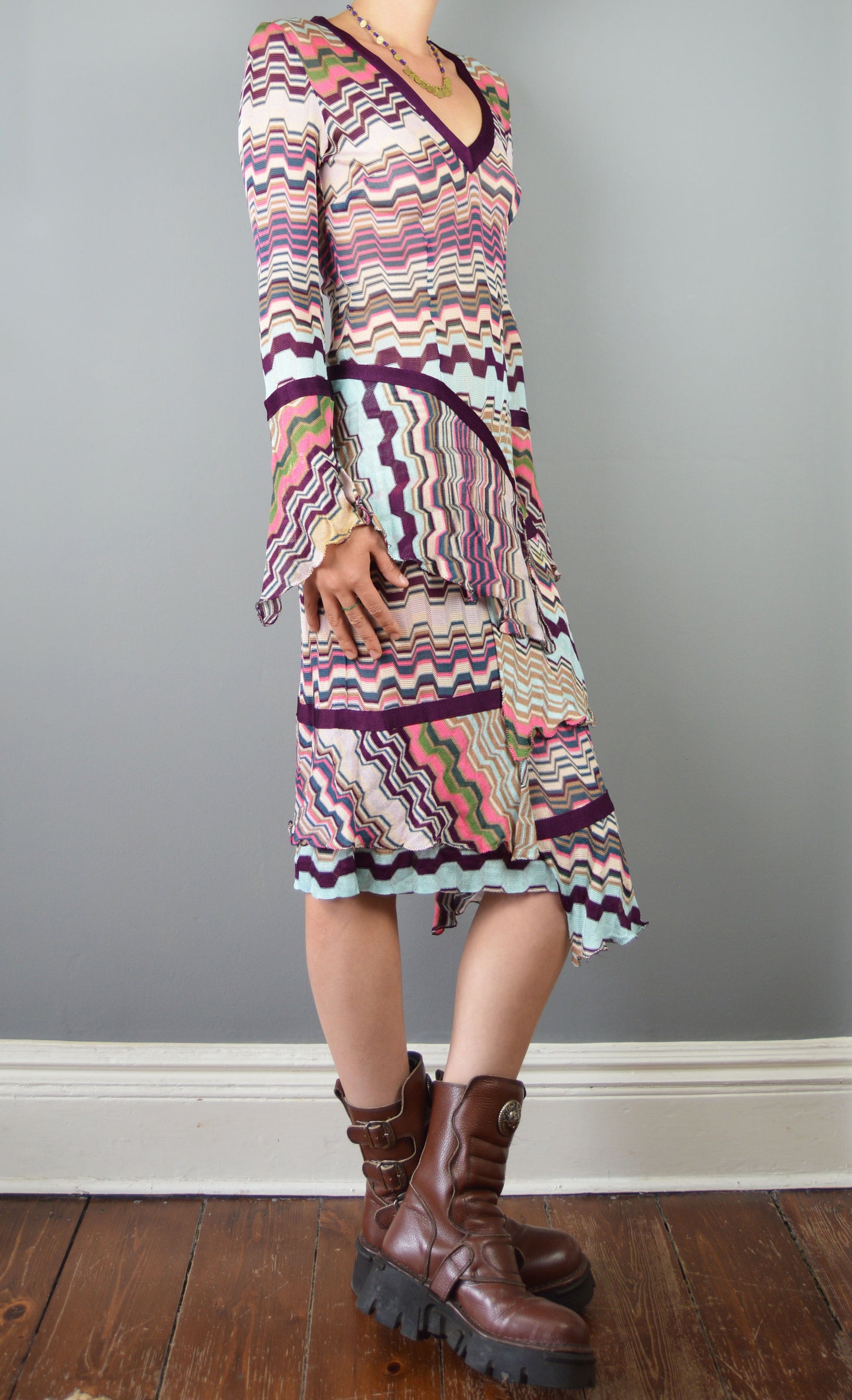 Missoni Multicolour Knitted Dress