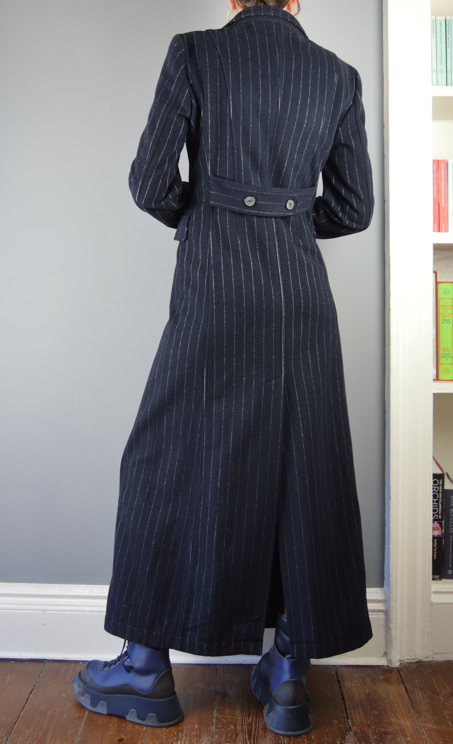 Vintage Philosophy di Alberta Ferretti Pinstripe Coat