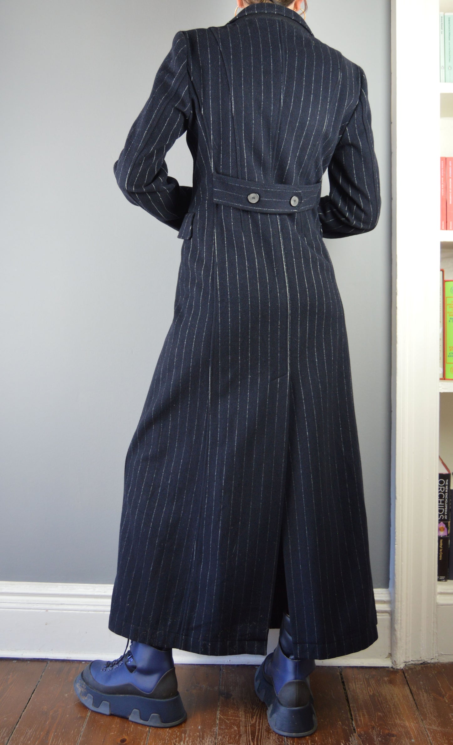 Vintage Philosophy di Alberta Ferretti Pinstripe Coat