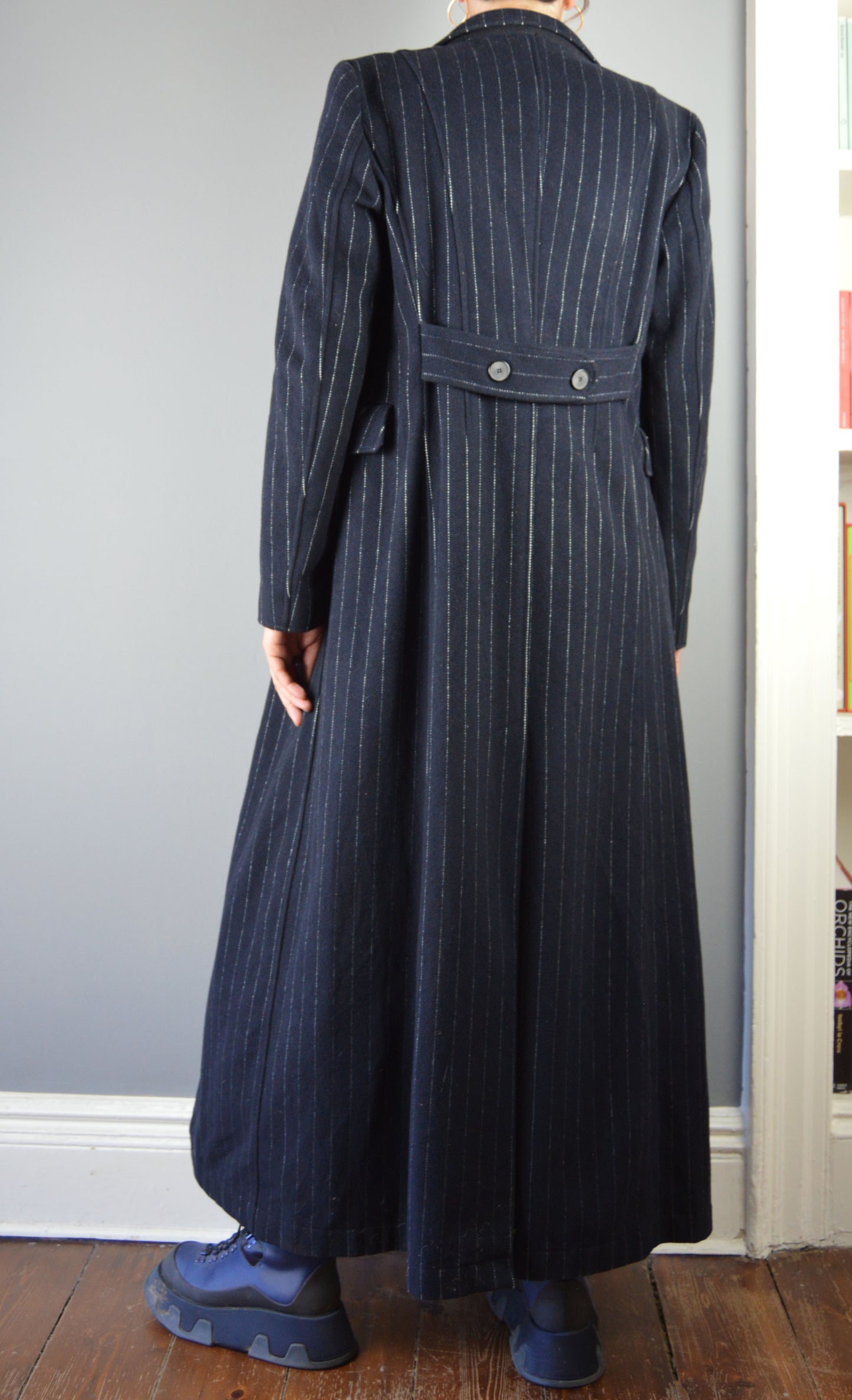 Vintage Philosophy di Alberta Ferretti Pinstripe Coat