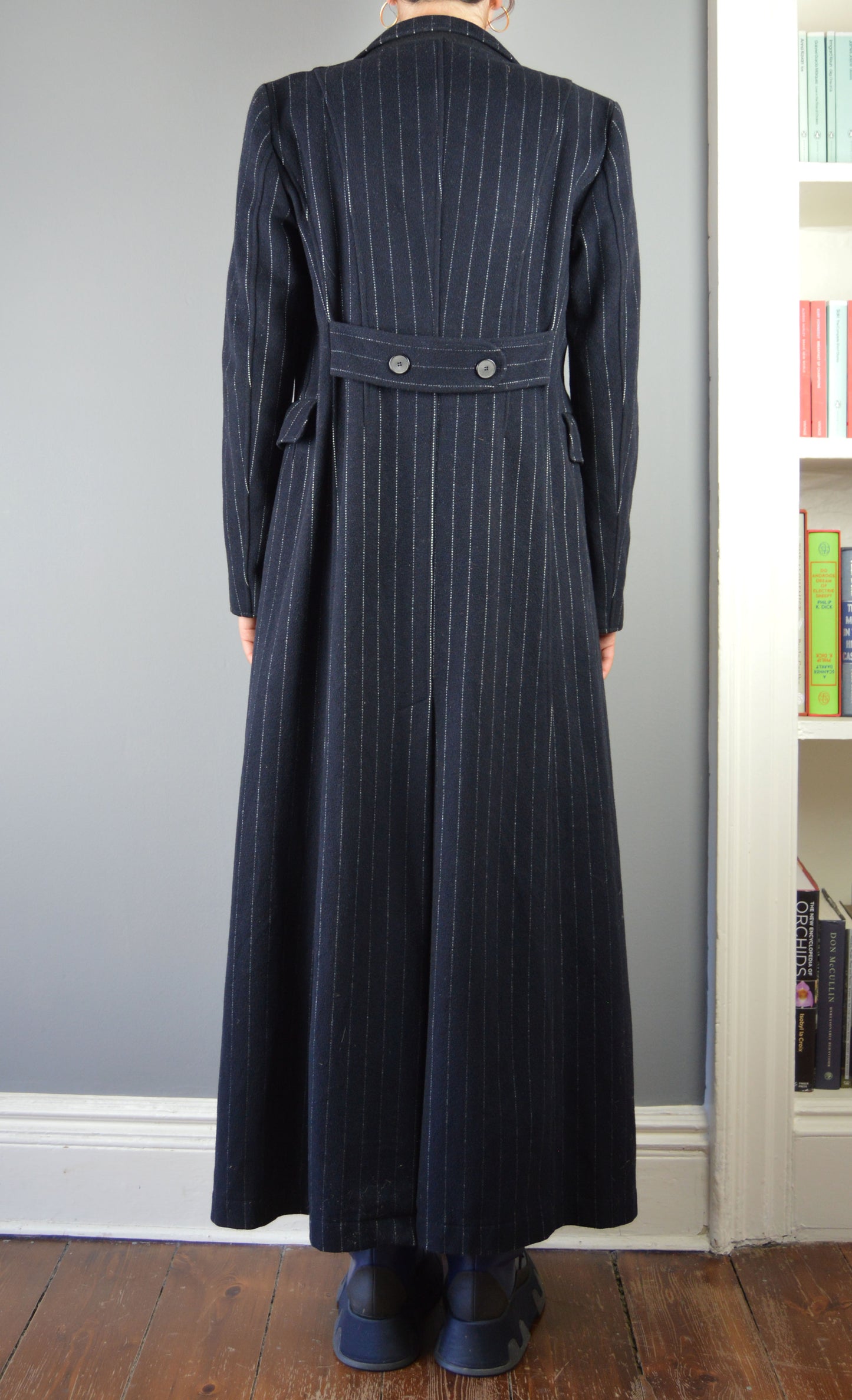 Vintage Philosophy di Alberta Ferretti Pinstripe Coat