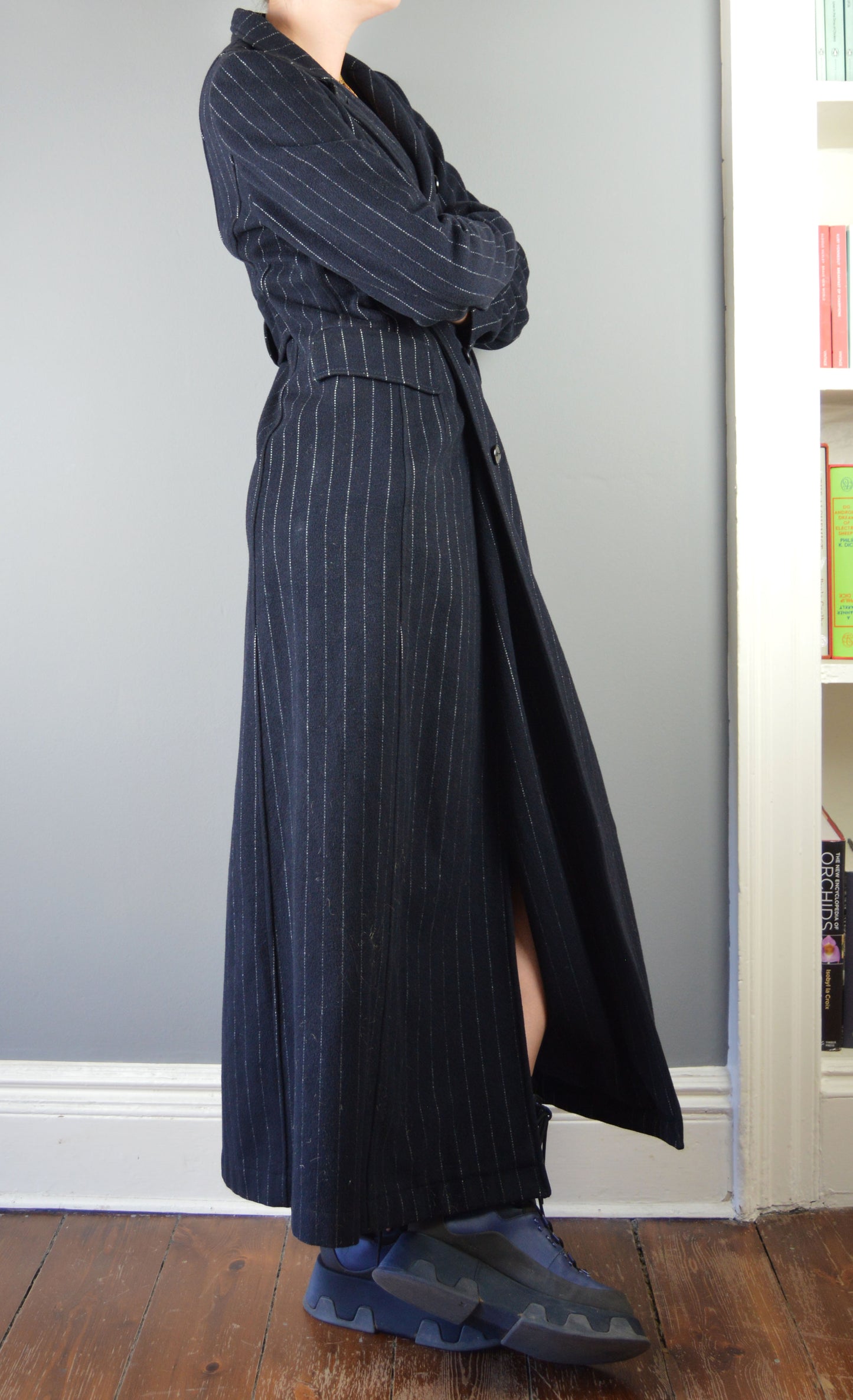 Vintage Philosophy di Alberta Ferretti Pinstripe Coat