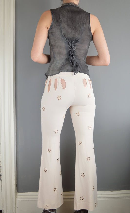 Vintage Chloé Cut Out Trousers