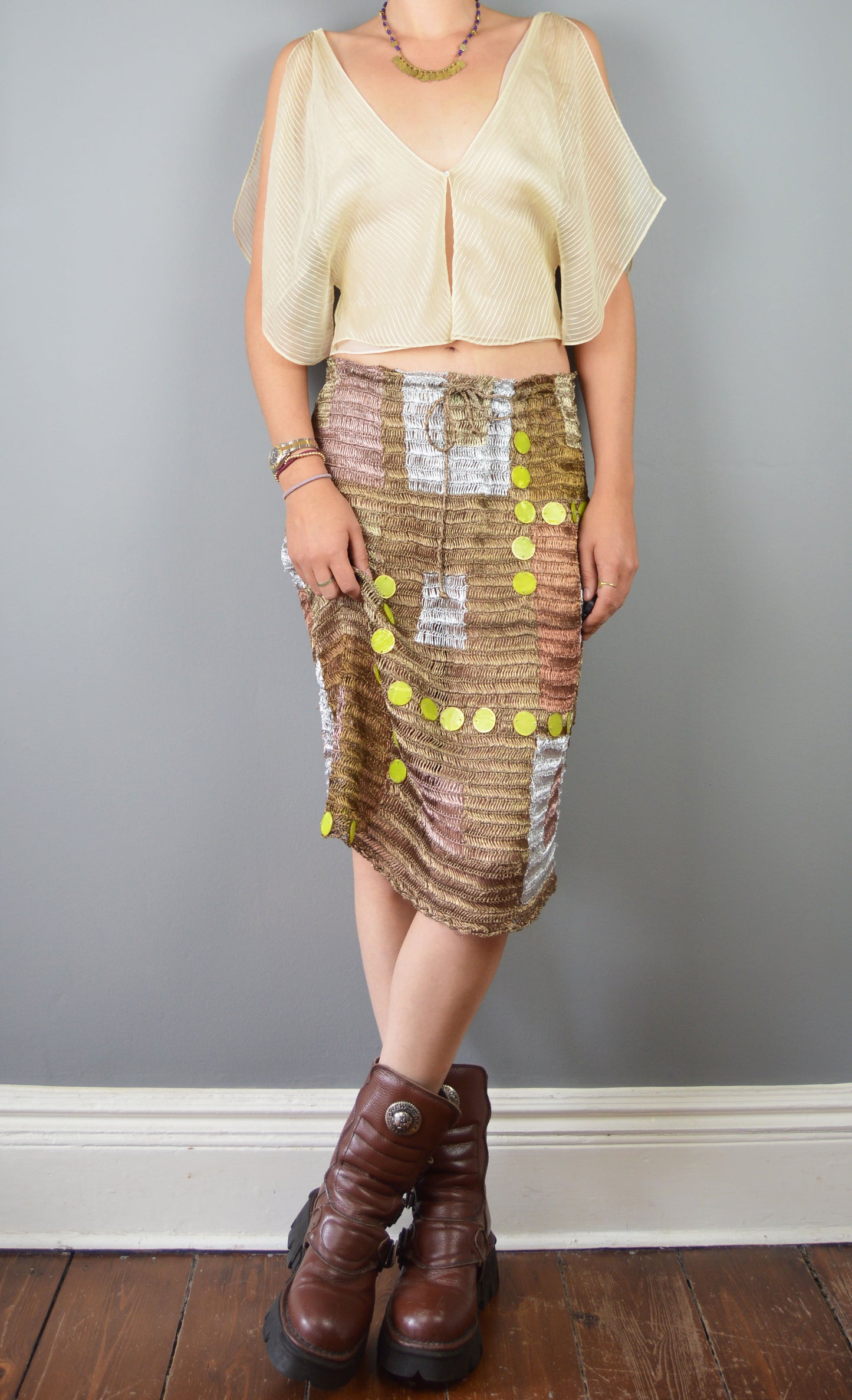 Vintage Chloé S/S 2001 Silk Top