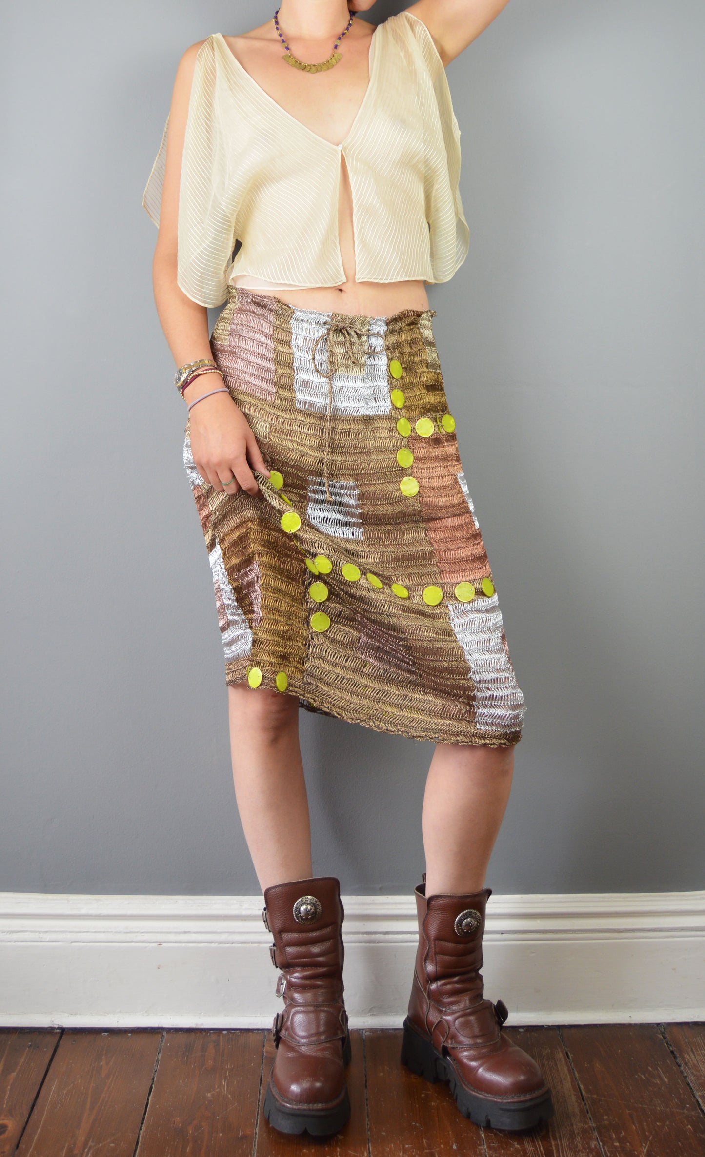 Vintage Chloé S/S 2001 Silk Top