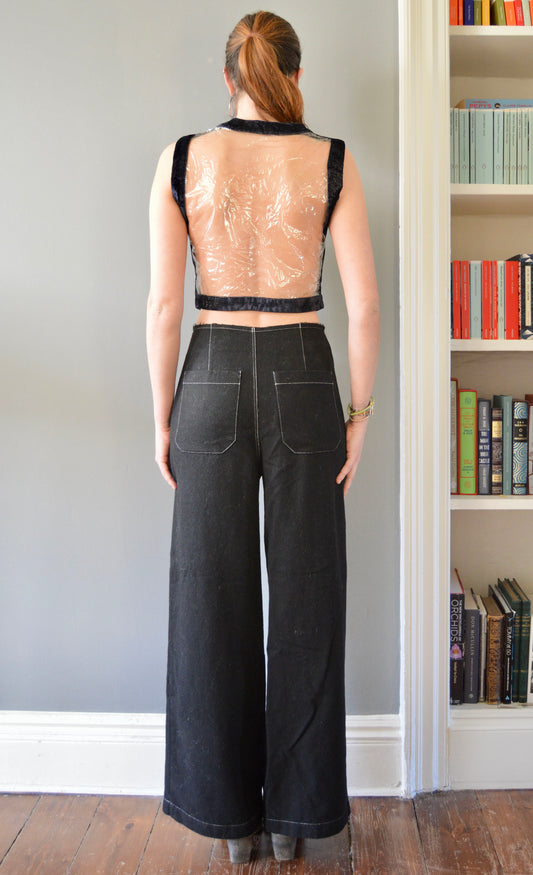 Vintage Dolce & Gabbana F/W 1994 Velvet Waistcoat