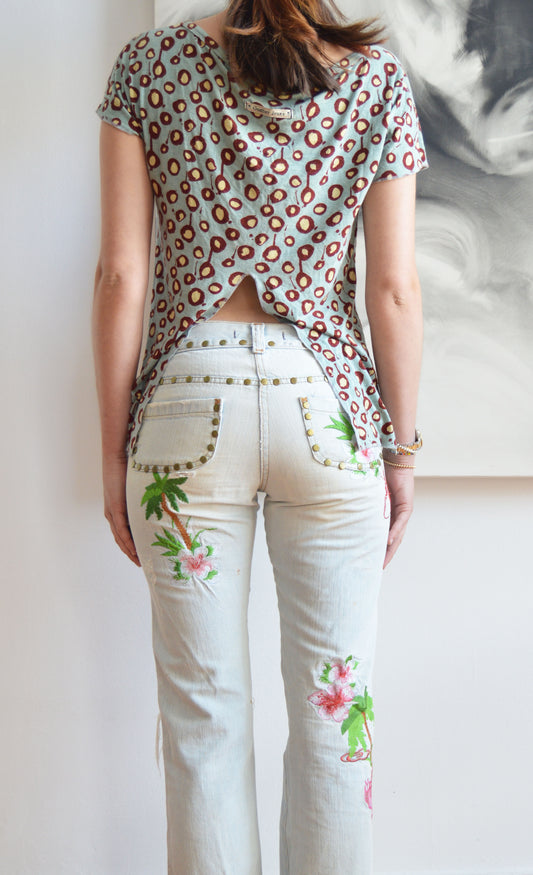 Vintage Gaultier Jeans S/S 1996 Spotted T-shirt