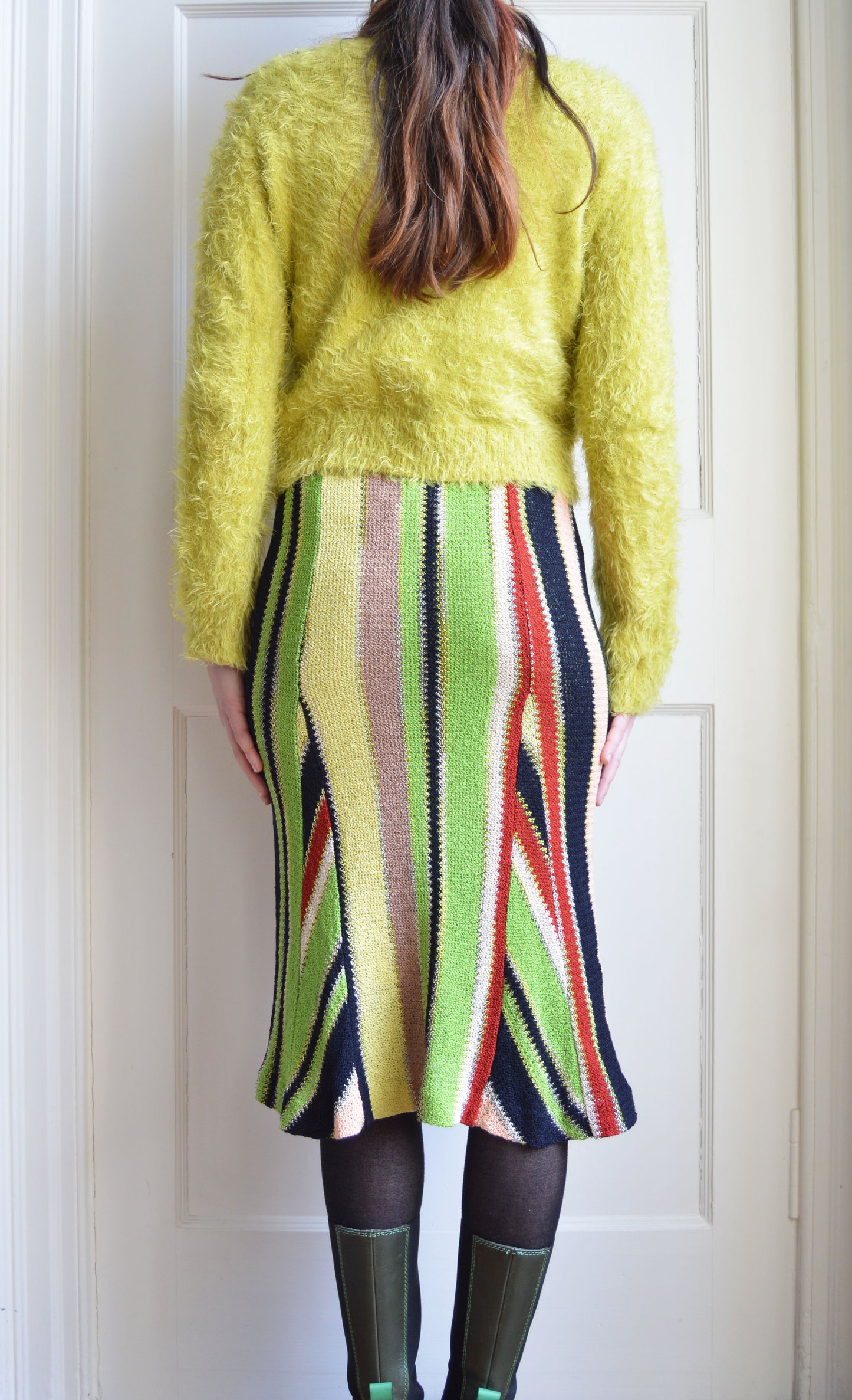 Vintage Missoni Striped Pencil Skirt