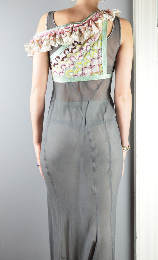 Vintage Missoni Knitted Crop Top